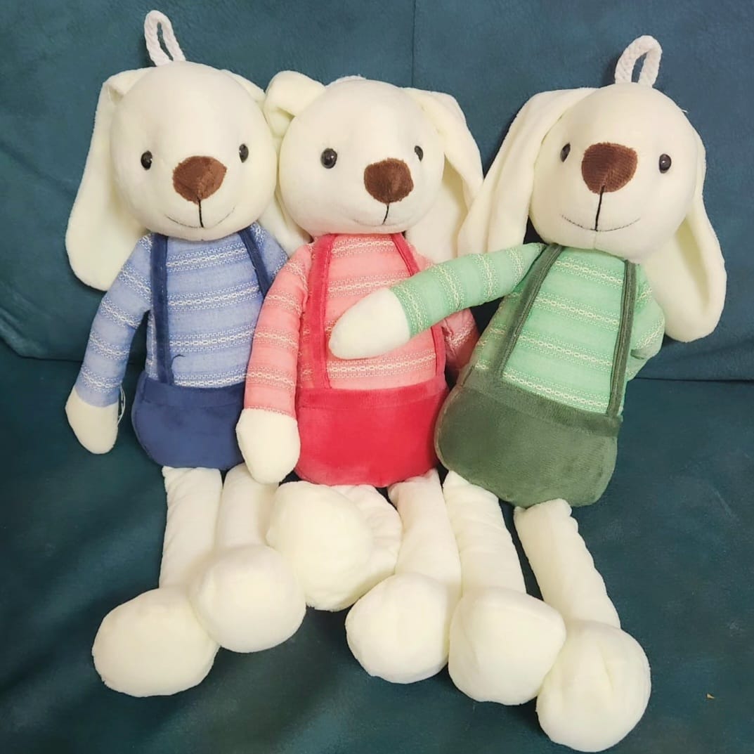 בובת ארנב רכה – מוצר מעוצב בהתאמה אישית של ליבי-שופ